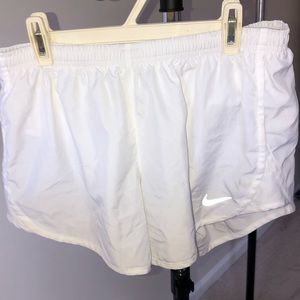 Women’s White Nike Dry Fit Running Short